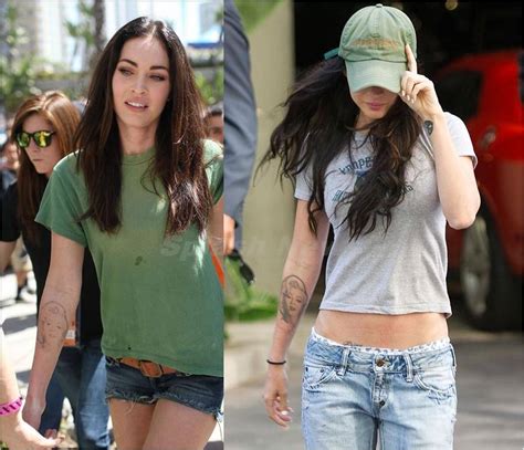 megan fox side tattoo|megan fox tattoo removed.